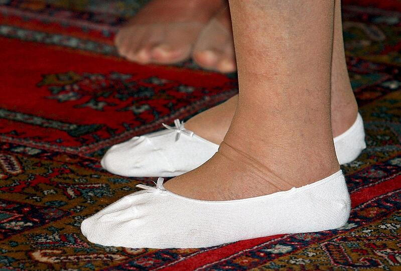 ...die Queen lässt sich so leicht nicht aus den Socken hauen...