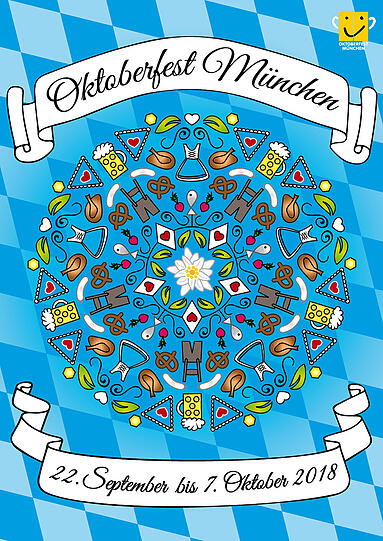 Oktoberfest-Plakat-Entwurf.
