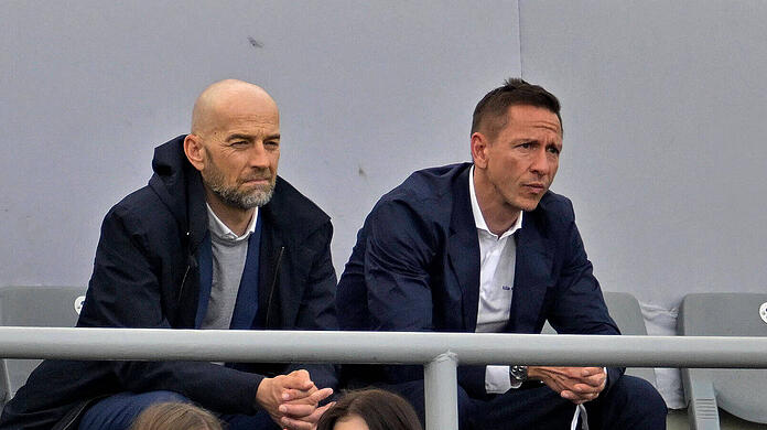 Geschäftsführer des TSV 1860: Günther Gorenzel (re.) und Marc-Nicloai Pfeifer.