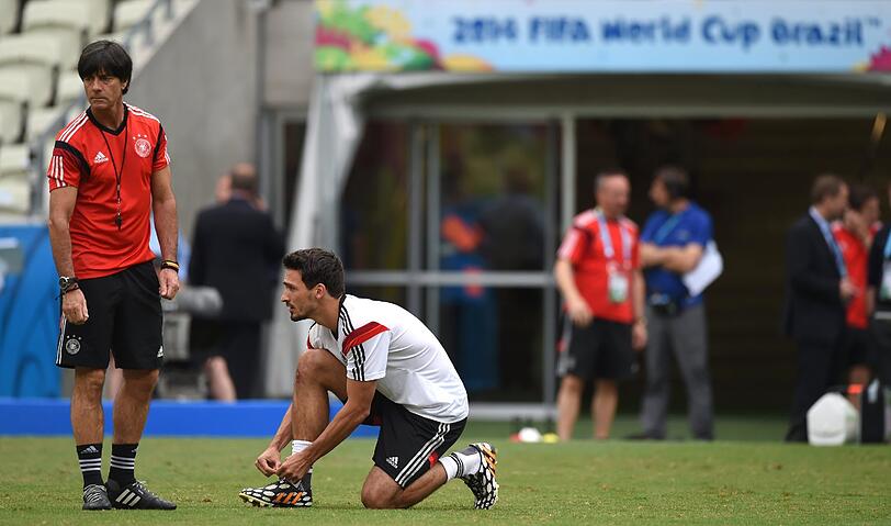 Die Bilder vom Abschlusstraining der DFB-Elf.