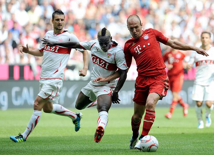 ARJEN ROBBEN: Bester Mann beim 2:1 gegen Stuttgart.