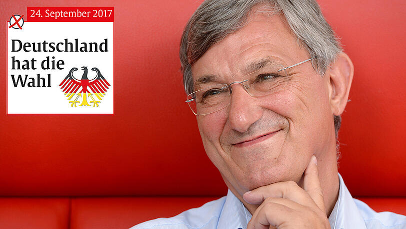 "Ich finde es enorm wichtig, dass man eine Arbeit hat, von der man leben kann", sagt Linken-Chef Bernd Riexinger.