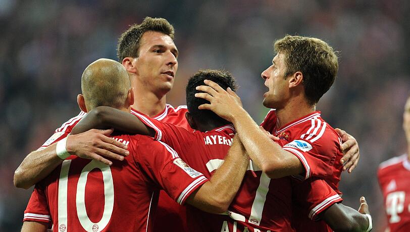 Der FC Bayern hat zum Saisonauftakt einen ungefährdeten 3:1-Sieg gegen Borussia Mönchengladbach eingefahren. Der FC Bayern hat zum Saisonauftakt einen ungefährdeten 3:1-Sieg gegen Borussia Mönchengladbach eingefahren.