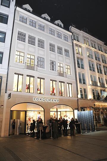 Der neue Longchamp-Store in der Residenzstrasse