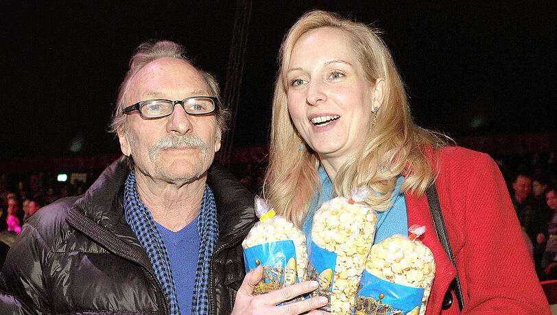 Hier waren sie noch gemeinsam im Circus Krone: Schriftsteller Franz Xaver Kroetz und Juliane Grund. Hier waren sie noch gemeinsam im Circus Krone: Schriftsteller Franz Xaver Kroetz und Juliane Grund.