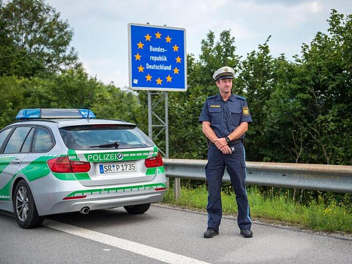 Ein Jahr Grenzpolizei. Foto: Lino Mirgeler/Archivbild