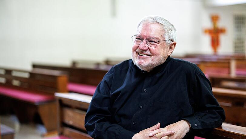 Anselm Bilgri in der Kirchengemeinde St. Willibrord.