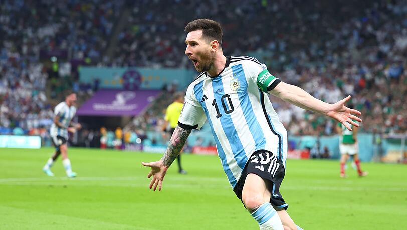 Superstar Lionel Messi erlöste Argentinien mit dem Treffer zum 1:0.