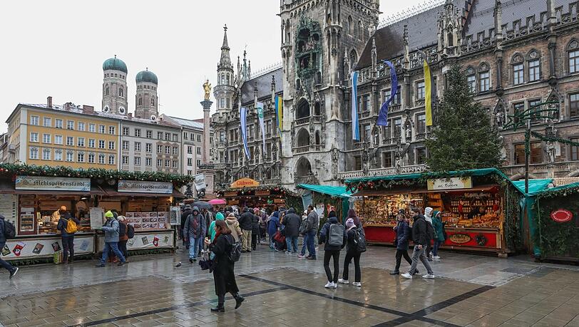 Am Marienplatz kostet die Tasse Glühwein nicht mehr als 2022.