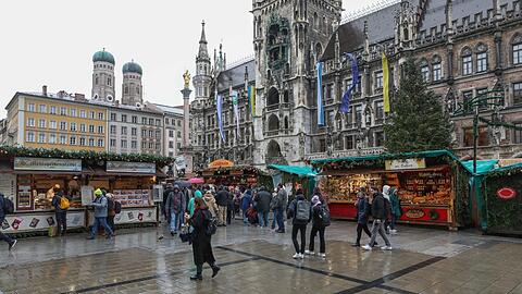 Am Marienplatz kostet die Tasse Glühwein nicht mehr als 2022.