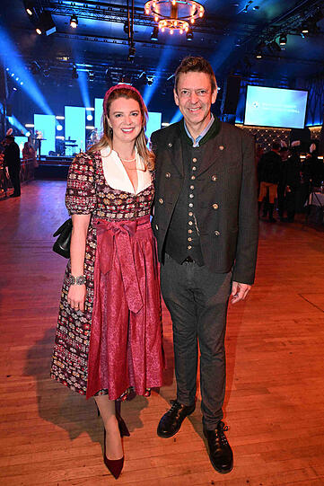 Peter Reichert und Franziska Kohlpaintner.