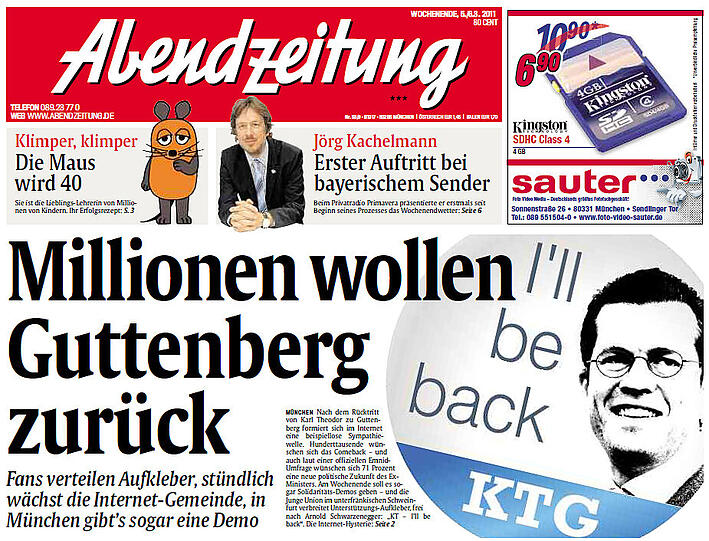 Jahres-Rückblick: Rückblick: Das Jahr 2011 in AZ-Schlagzeilen - München - Abendzeitung München