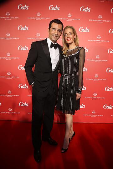 Erol Sander mit Ehefrau Caroline Goddet