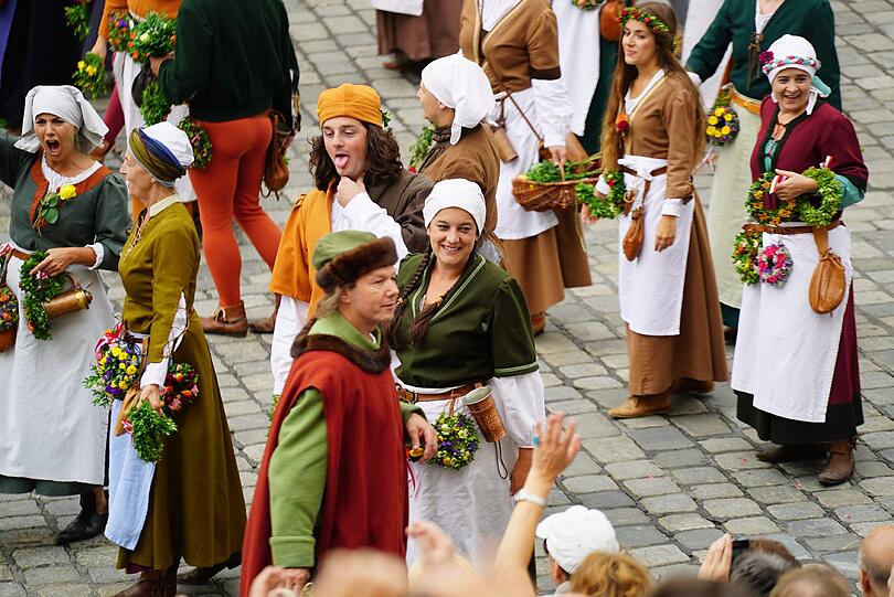 Landshuter Hochzeit 2017 - Der erste Hochzeitsumzug in Bildern