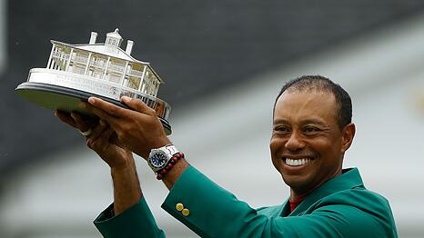 Tiger Woods hat das legend&auml;re Masters bereits f&uuml;nfmal gewonnen - zuletzt 2019. (Archivbild)