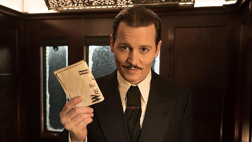 "Mord im Orient Express": Der Lebemann Edward Ratchett (Johnny Depp) "Mord im Orient Express": Der Lebemann Edward Ratchett (Johnny Depp)