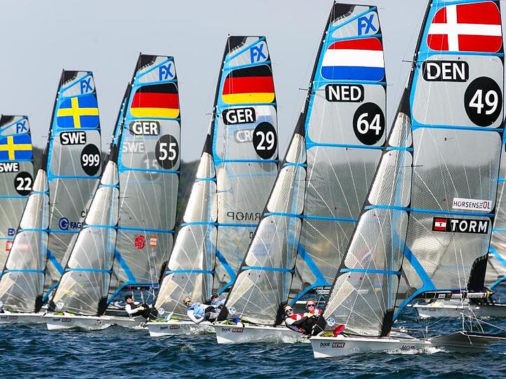 Zum weltgrößten Segelereignis, der Kieler Woche, kamen fast 4000 Sportler aus über 50 Nationen.