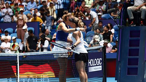 Siegemund gelang ein unerwarteter Erfolg gegen Beatriz Haddad Maia.