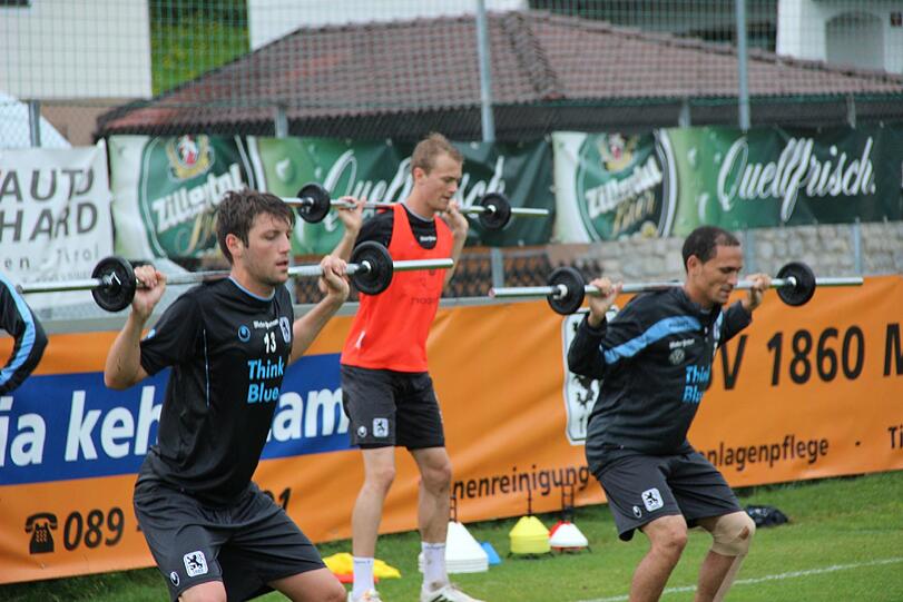 Die Bilder vom letzten Löwen-Training in Bad Häring.