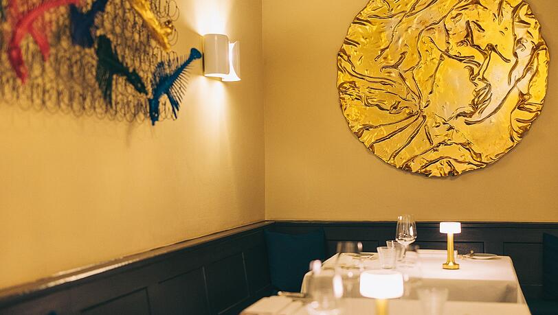 Ein Blick ins Innere des Restaurants. Ein Blick ins Innere des Restaurants.