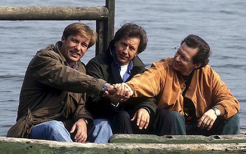 Beliebte Arztserie der 90er-Jahre: Michael Lesch (links), Bernd Herzsprung (Mitte) und Stephan Schwartz waren die "Freunde fürs Leben". Beliebte Arztserie der 90er-Jahre: Michael Lesch (links), Bernd Herzsprung (Mitte) und Stephan Schwartz waren die "Freunde fürs Leben".