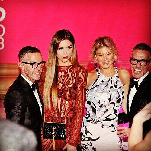 Die Designer von Dsquared sind gute Freunde von Liliana
