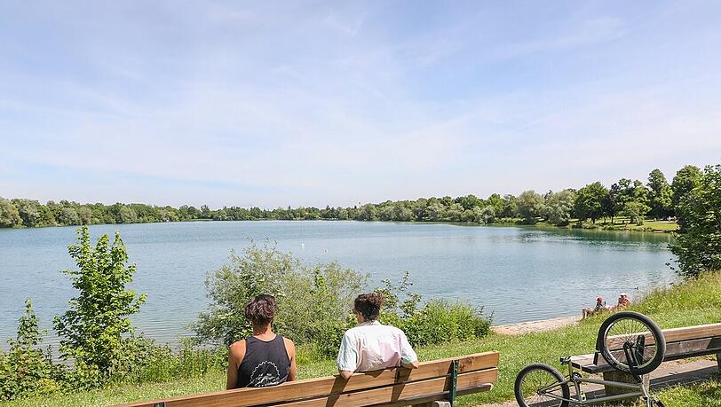 Warum nicht mit dem Radl zum See?