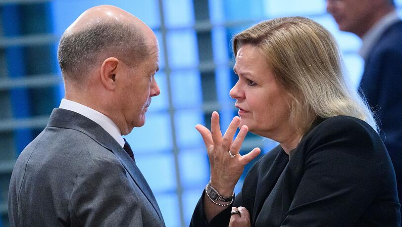 Faeser proti novým stacionárním hraničním kontrolám