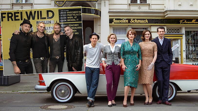 "Rechtsrock, nein Danke!", findet der "Ku'damm 59"-Cast