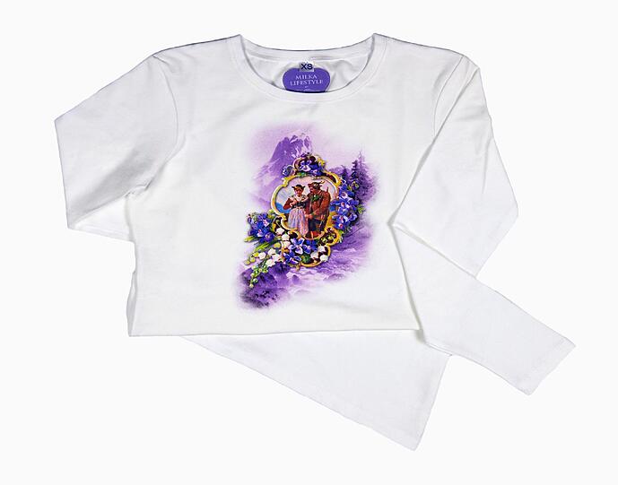 Lässt Lila-Herzen höher schlagen : T-Shirts der Milka-Fashion