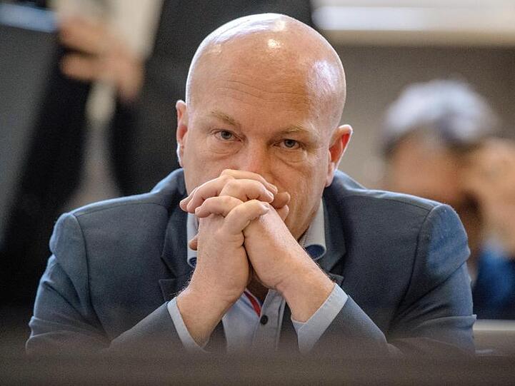 Der suspendierte Regensburger Oberbürgermeister Joachim Wolbergs. Foto: Armin Weigel/Archivbild
