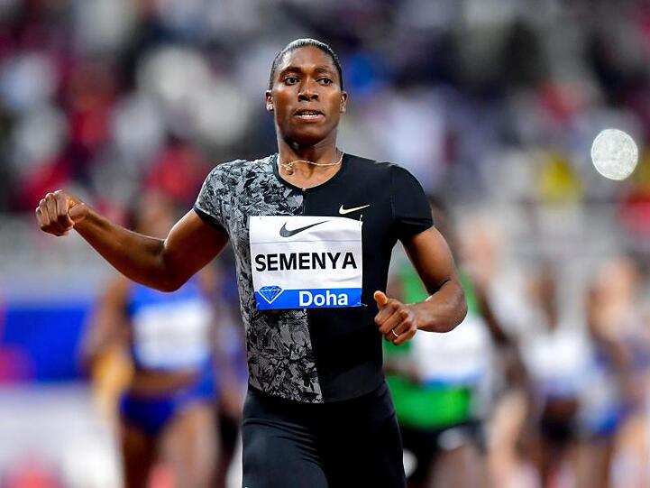 Weiter ein Streitfall: Caster Semenya.