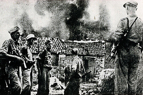 Sie mordeten in italiensichen Bergdörfern: Soldaten der deutschen Wehrmacht bei so genannten Vergeltungsaktionen. Gegen einen inzwischen 88-jährigen Nürnberger wird jetzt ermittelt.