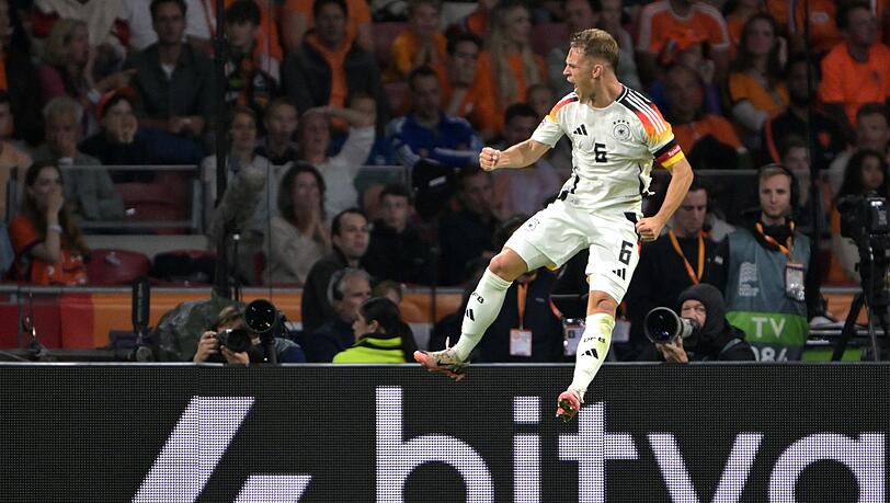 Joshua Kimmich trifft erstmals als DFB-Kapitän. Joshua Kimmich trifft erstmals als DFB-Kapitän.