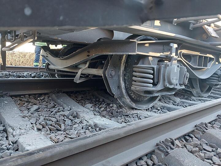 Es kam zu keinem Gefahrgutaustritt, die Kosten belaufen sich trotzdem auf einen siebenstelligen Betrag.