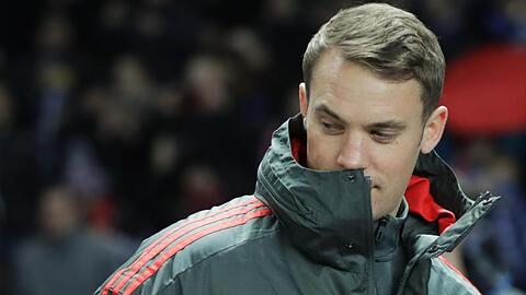 Bayerns Torwart Manuel Neuer vor einem Spiel. Foto: Kay Nietfeld/Archiv