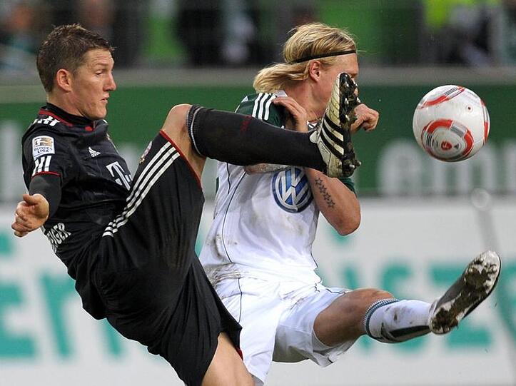 Bastian Schweinsteiger wird auch am Samstag im offensiven Mittefleld spielen.