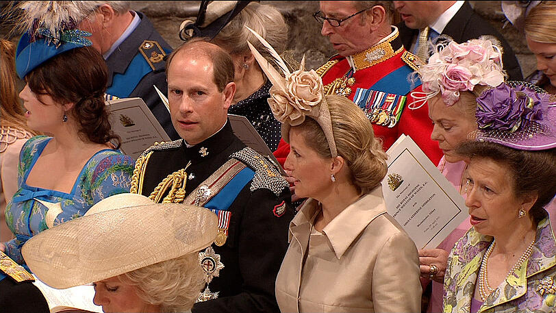 Prinz Edward und Sophie Rhys-Jones.