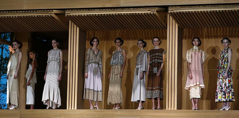 Die Haute Couture Show von Chanel
