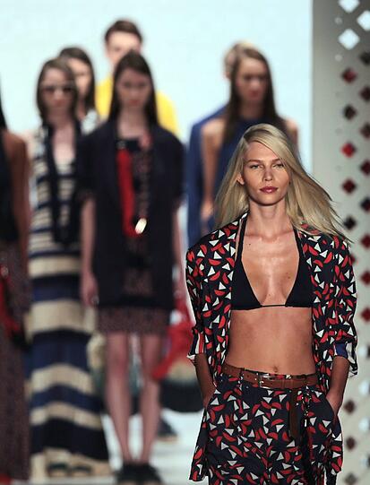 Sexy: Models zeigen bei der Mode-Woche in Rio de Janeiro die neuesten Kollektionen.