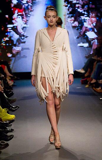 Sexy und selbstbewusst: so präsentieren die Models die Kreationen auf der Tel Aviv Fashion Week.