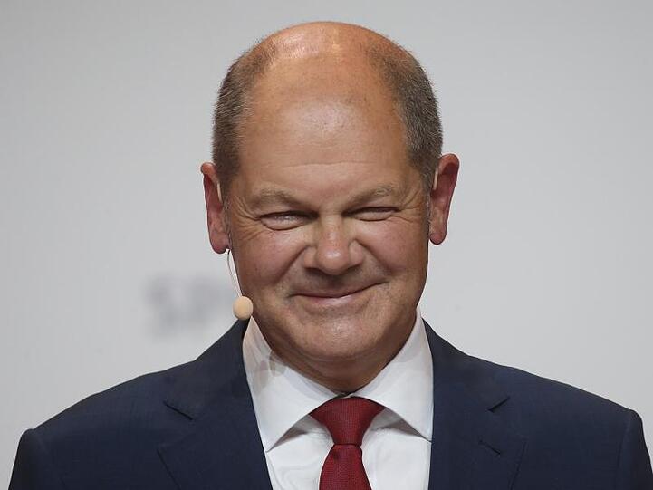 Die SPD will mit Kanzlerkandidat Olaf Scholz wieder mehr als 20 Prozent erreichen.