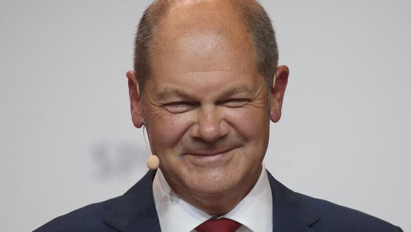Die SPD will mit Kanzlerkandidat Olaf Scholz wieder mehr als 20 Prozent erreichen. Die SPD will mit Kanzlerkandidat Olaf Scholz wieder mehr als 20 Prozent erreichen.