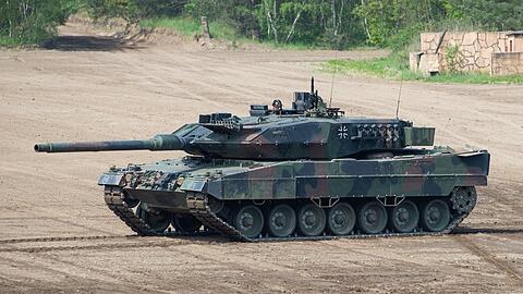 Ein Leopard-2-Panzer (Symbolbild)