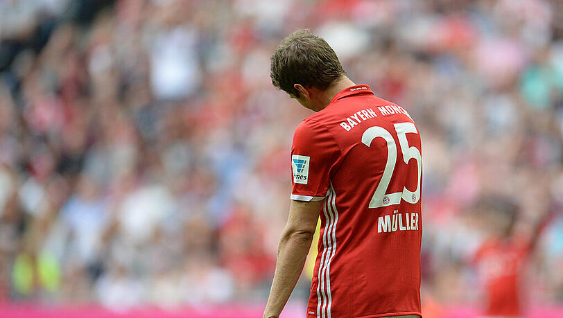 Thomas Müller: Der Frust ist ihm deutlich anzumerken. Der FC Bayern holte gegen den 1. FC Köln nur einen Punkt. Thomas Müller: Der Frust ist ihm deutlich anzumerken. Der FC Bayern holte gegen den 1. FC Köln nur einen Punkt.