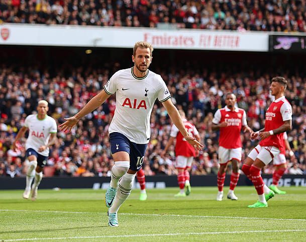 Der heutige Bayern-Torj&auml;ger Harry Kane traf zu Tottenham-Zeiten besonders gerne gegen Erzrivale Arsenal.