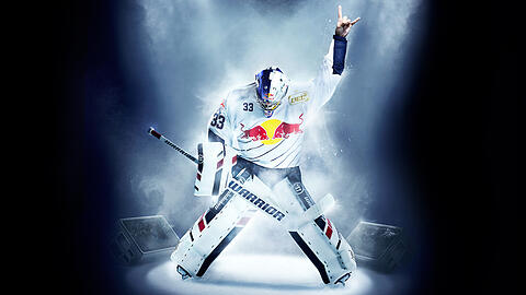 Der Torwart-Rocker. "Ich mag Rock gerne", sagt EHC-Keeper Danny aus den Birken vor dem Spiel gegen Nürnberg.