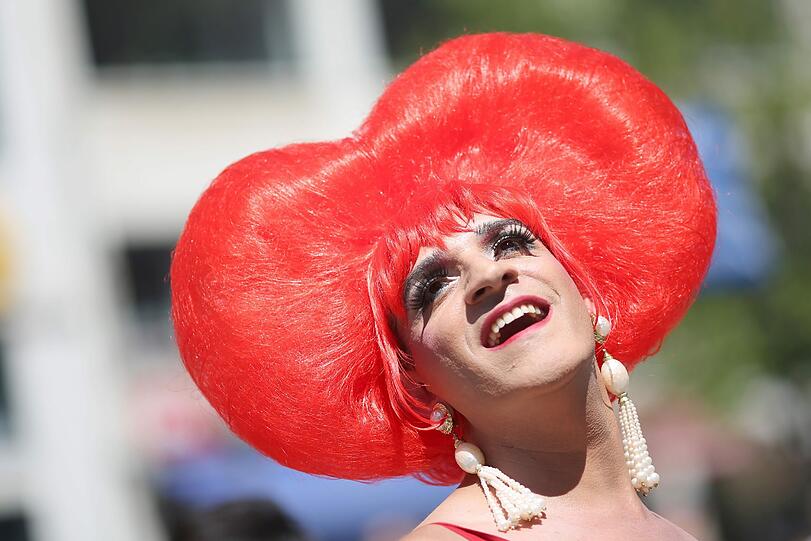 Der Christopher Street Day in Frankfurt am Main.