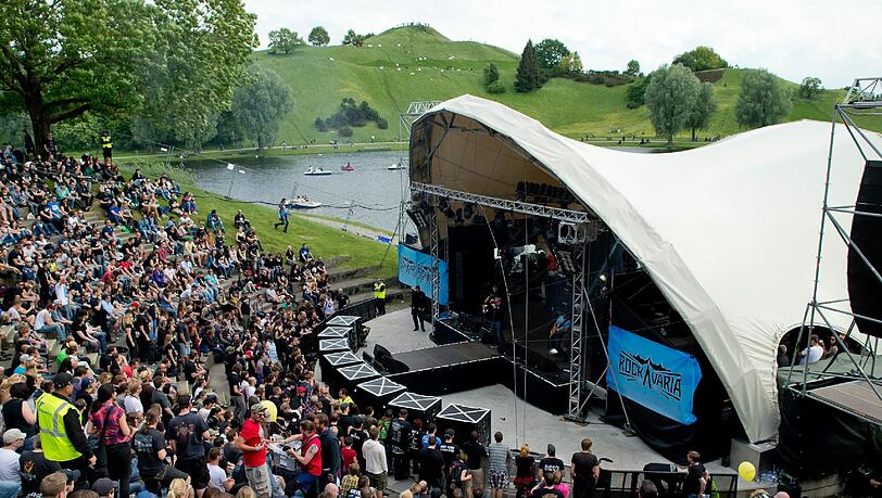 In München sind Open-Air-Flächen für 5.000 bis 20.000 Zuschauer - wie hier im Olympiapark - knapp.