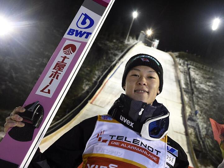Der japanische Skispringer Ryoyu Kobayashi ist der Shootingstar der Saison.